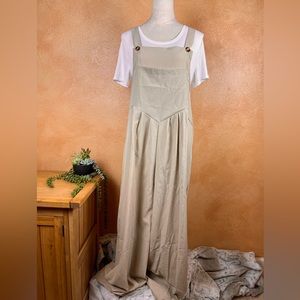 Tan Overalls- XL
